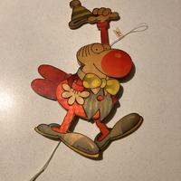 Pupazzo in legno SEVI anno 1991