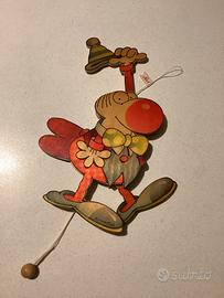 Pupazzo in legno SEVI anno 1991