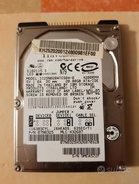 Hard disk ide 20 GB da 2,5 pollici