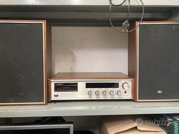 Impianto stereo vintage completo