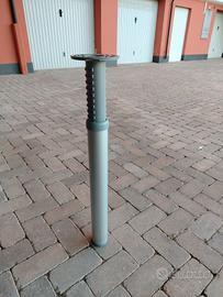 Piede per penisola cucina Landini  in alluminio