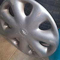 4 cerchi + 4 borchie originali Citroen Cara Picass