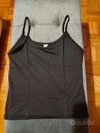 top/sotto giacca donna nero, taglia L