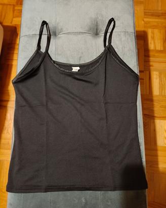 top/sotto giacca donna nero, taglia L