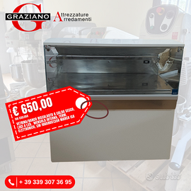 VETRINA CALDA/riscaldata 100 cm marca ISA usata