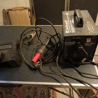 saldatrice a elettrodi einhell con accessori