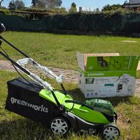 Tosaerba a Batteria Greenworks NUOVO (48V, 36cm)