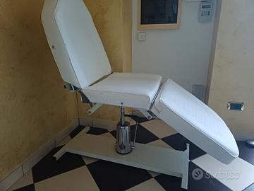 Lettino più sgabello