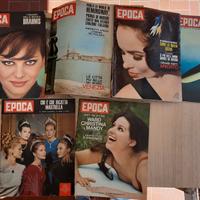 6 numeri EPOCA anno 1963 CLAUDIA CARDINALE 