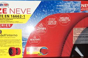 CALZE NEVE AUTO OTOTOP OMOLOGATE Nuove Imballate