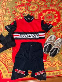 SET VESTITI CICLISMO UOMO