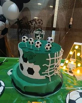 Torta scenografica in gomma EVA calcio