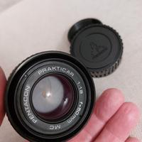 obiettivo prakticar  50 mm 1.8 pentacon baionetta