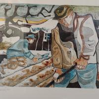 LUCIO RANUCCI litografia