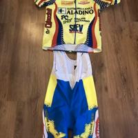 Completo Ciclismo Maniche Corte Estivo Taglia L