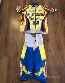 Completo Ciclismo Maniche Corte Estivo Taglia L