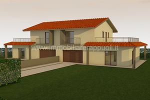 Sinalunga villetta a schiera bifamiliare d