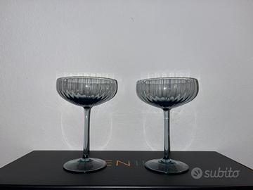 COPPIA DI COPPA DI CHAMPAGNE VENINI