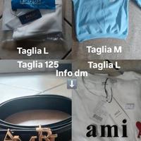 magliette e cintura