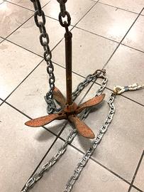 Ancora ad ombrello con catena