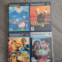 Set di pro Evolution soccer PES per PlayStation 2
