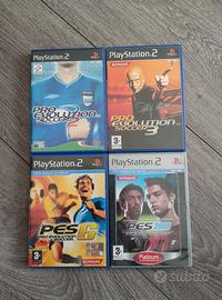 Set di pro Evolution soccer PES per PlayStation 2