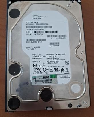 hardisk da server 2tb hdd LEGGI