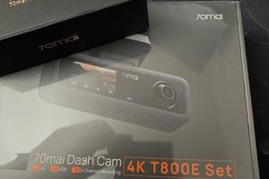 70mai 4K T800E Dash Cam 3 Canali + Hardwire Kit