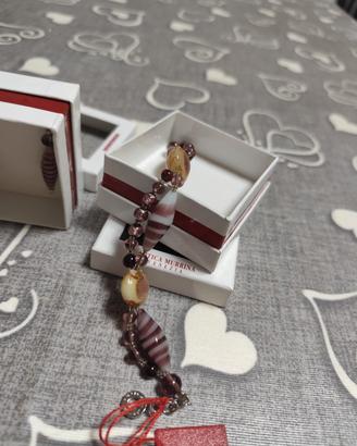 orecchini e bracciale