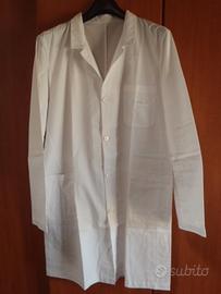 Camice da lavoro/laboratorio bianco