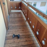 balcone in legno