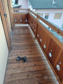 balcone in legno