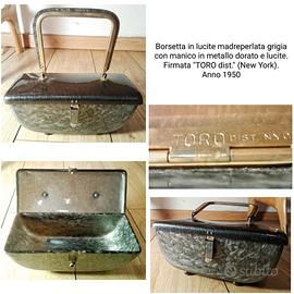 Borsetta U.S.A "TORO Dist. NY" anni 50
