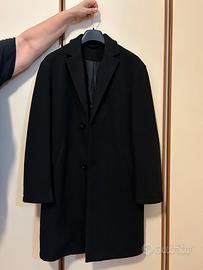 Cappotto nero BERSHKA taglia S