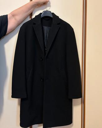 Cappotto nero BERSHKA taglia S