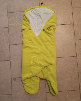 Copertina Avvolgente Neonato ByBoom in Pile 