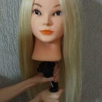 pupetta per acconciature 