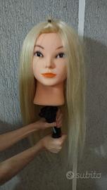 pupetta per acconciature 