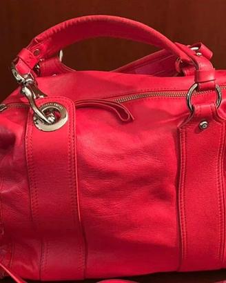 Grande borsa a bauletto,in pelle, Francesco Biasia