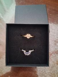 coppia anelli sole/luna