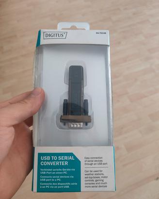 Adattatore USB a Seriale RS232 Digitus DA70156