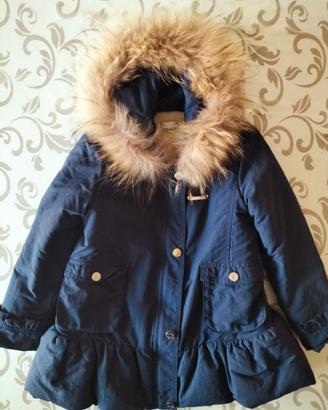 Piumino bimba Twin-Set Simona Barbieri blu 6 anni