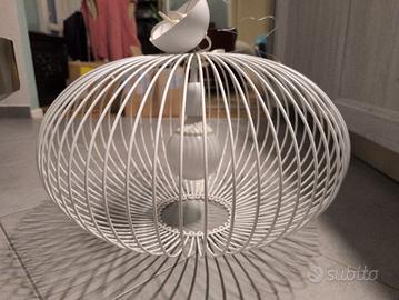 Lampadario da soffitto Gibas modello Titti Bianco