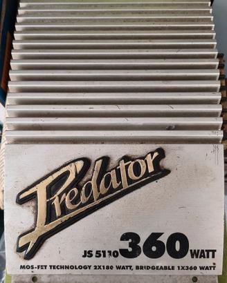 Amplificatore car audio PREDATOR