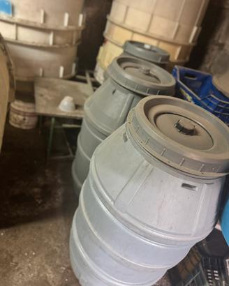 Fusto plastica 200L