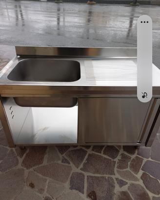 lavello armadiato 140x70x85 