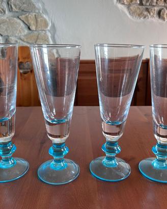 4 calici vintage