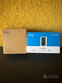 Ring videocamera interna Plus + Intercom audio