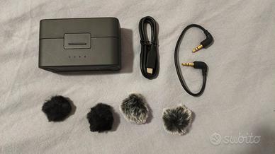 Mic Mini (2 TX + 1 RX + Custodia di ricarica)