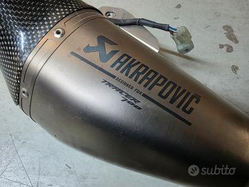 TRACER 700 SCARICO AKRAPOVIC COMPLETO